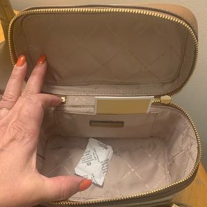 Michael Kors Jet Set Item Medium Zip Trunk Crossbody Bag - MK Luggage Multi